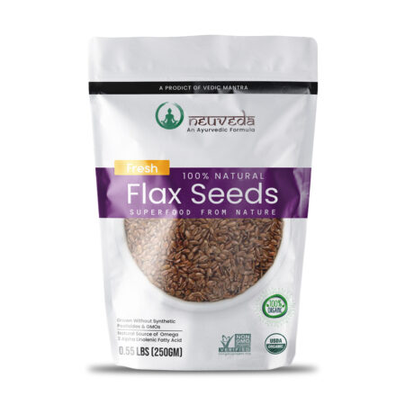 Neuveda Natural Flax Seeds : 250gm