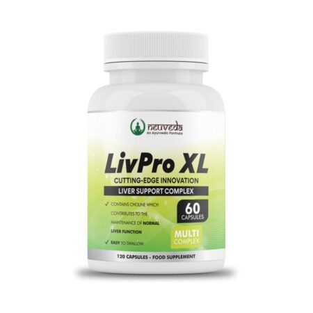 Neuveda LivPro XL Capsules | Liver Support Capsules | Ayurvedic Liver Capsules