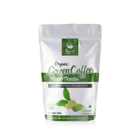 premium green coffee powder