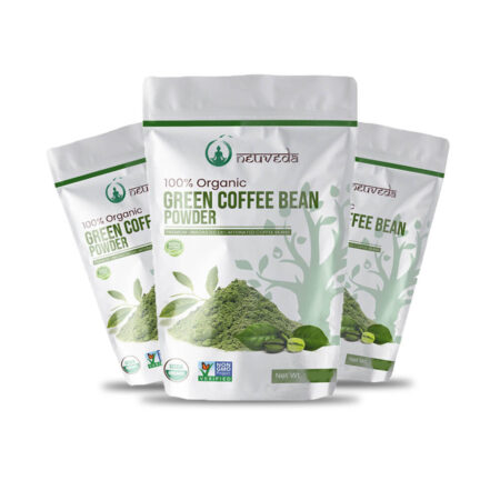 Neuveda Organic Green Coffee Powder for Weight Loss :600gm