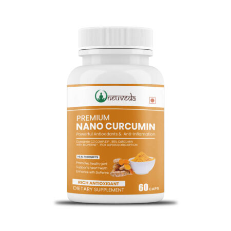 Nano Curcumin Extract Capsule | Turmeric Extract 60 Capsules For Men | Women | Curcumin Supplement