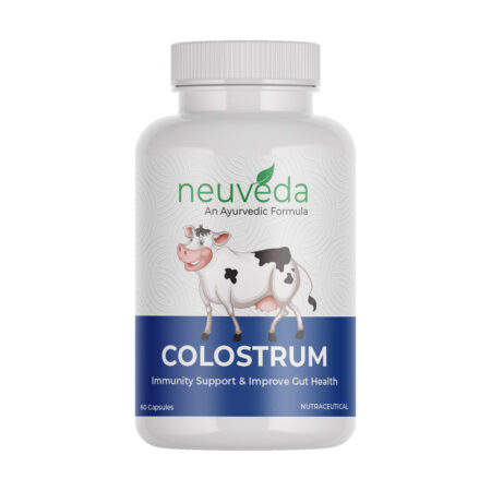Neuveda Colostrum Capsules 500mg (60 Capsules) | Gau Piyush | Metabolic Enhancer For Men & Women